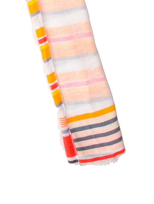 Lemlem Striped Fringe Trim Accent Cover-Up