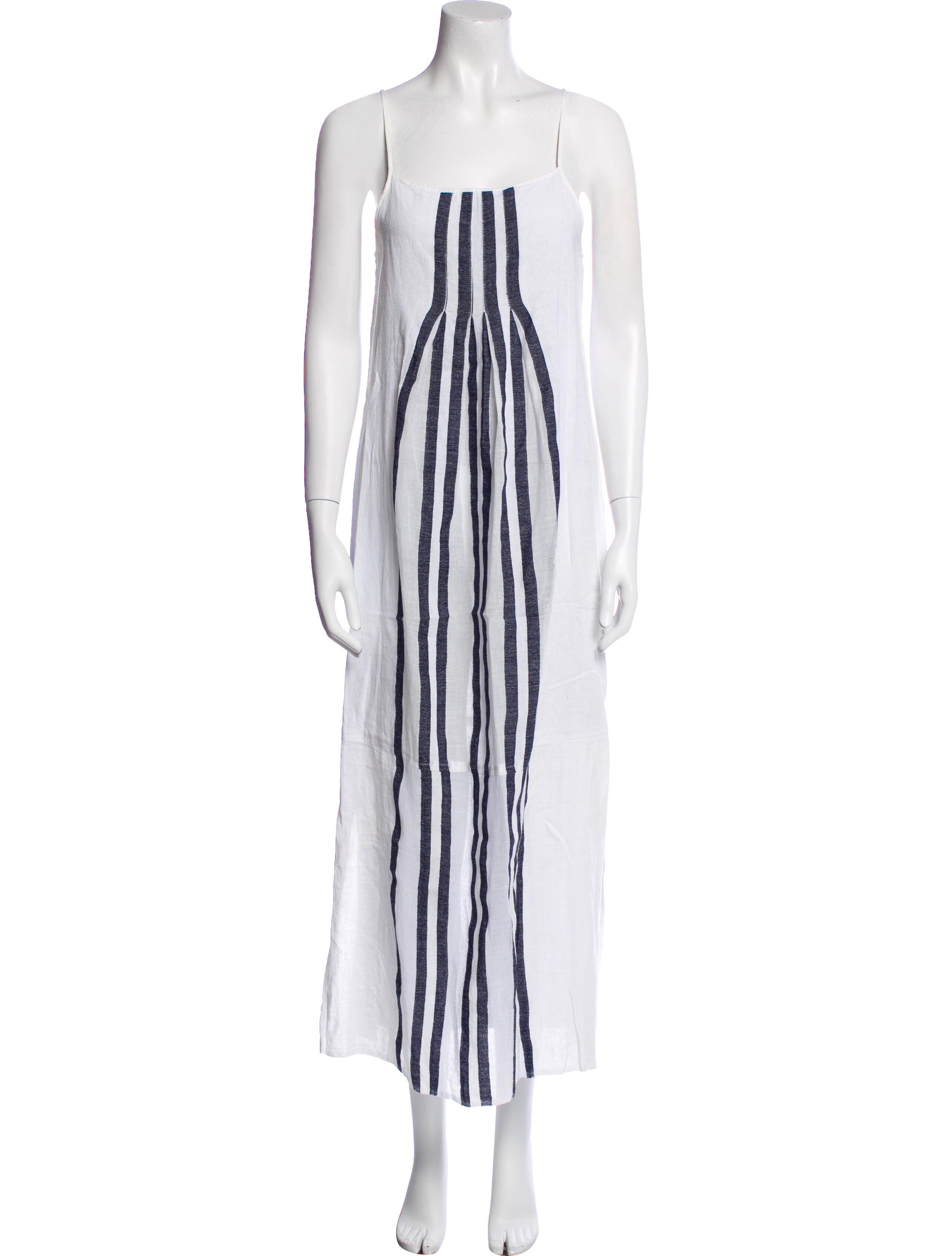 Lemlem Striped Midi Length Dress