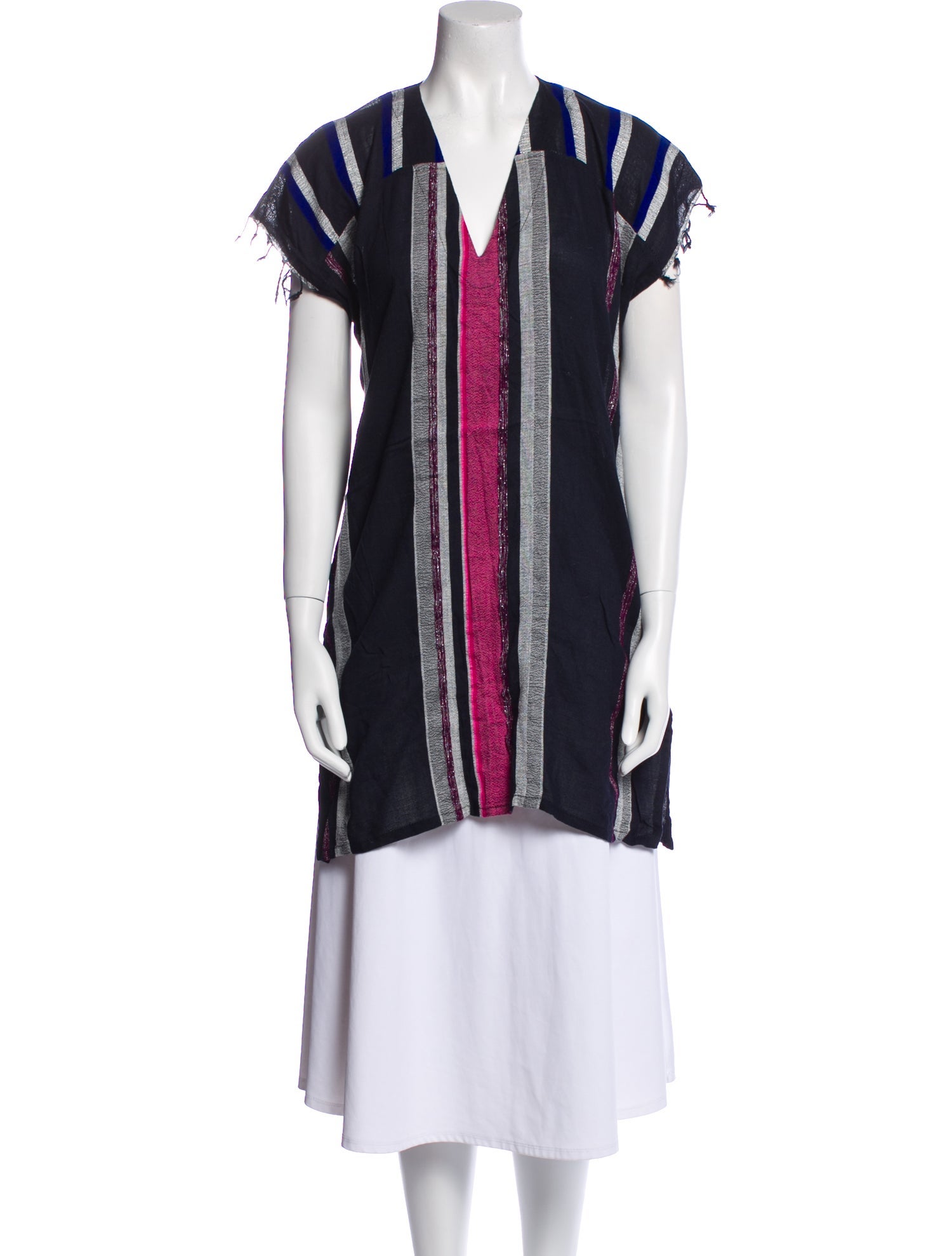 Lemlem Printed Raw-Edge Trim Cover-Up