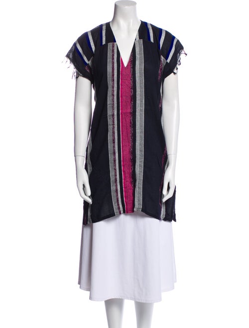 Lemlem Printed Raw-Edge Trim Cover-Up