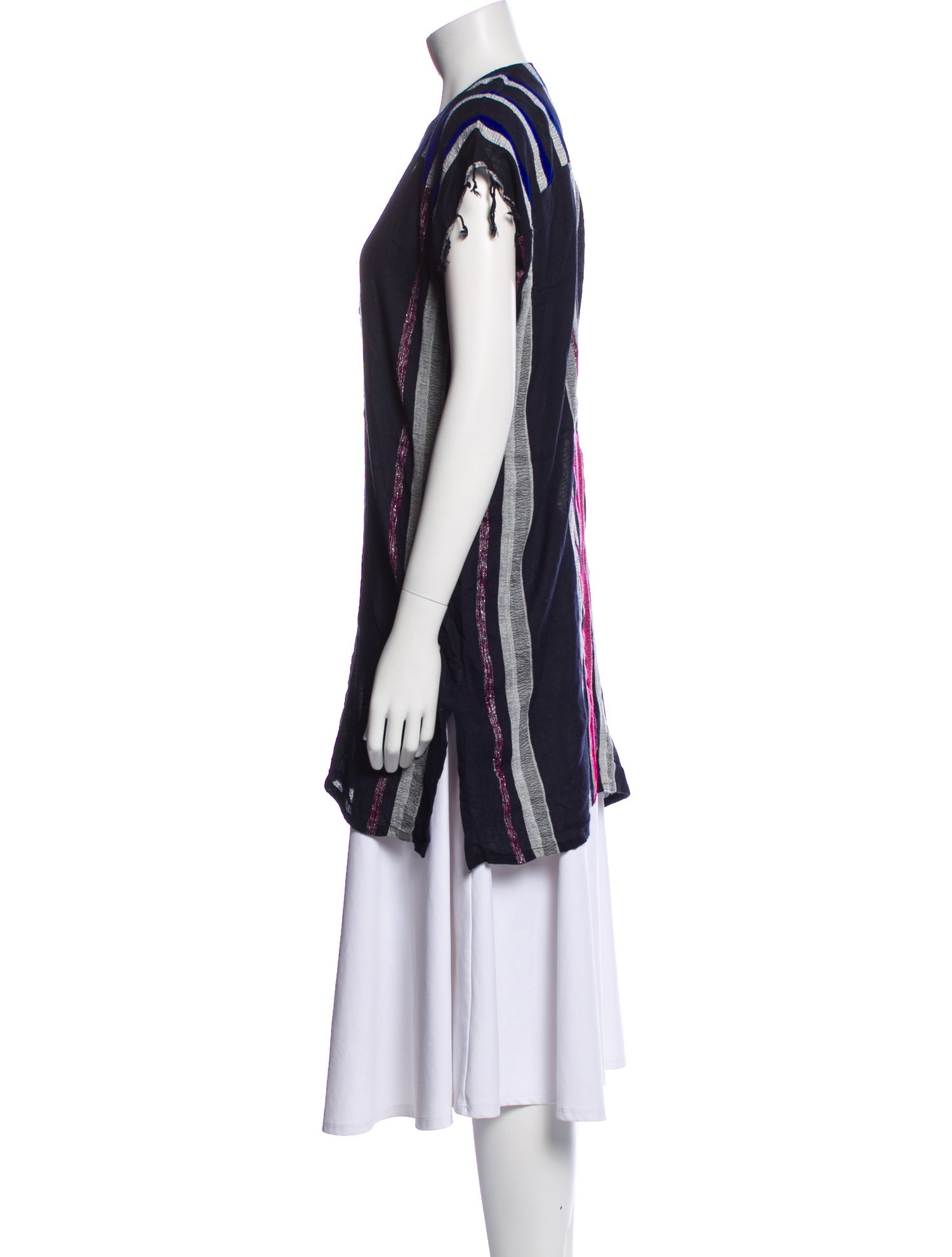 Lemlem Printed Raw-Edge Trim Cover-Up