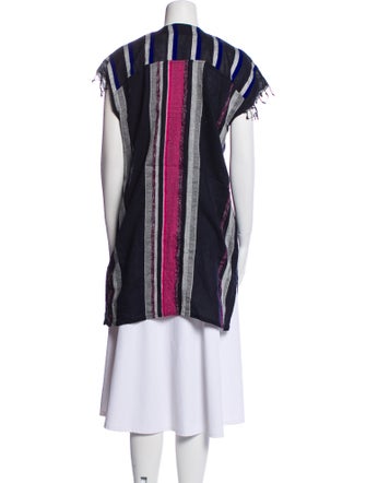 Lemlem Printed Raw-Edge Trim Cover-Up