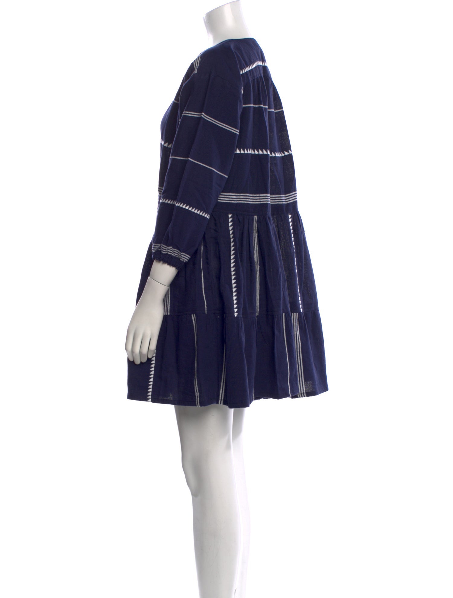 Lemlem V-Neck Mini Dress