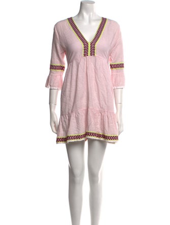 Lemlem Striped V-Neck Tunic