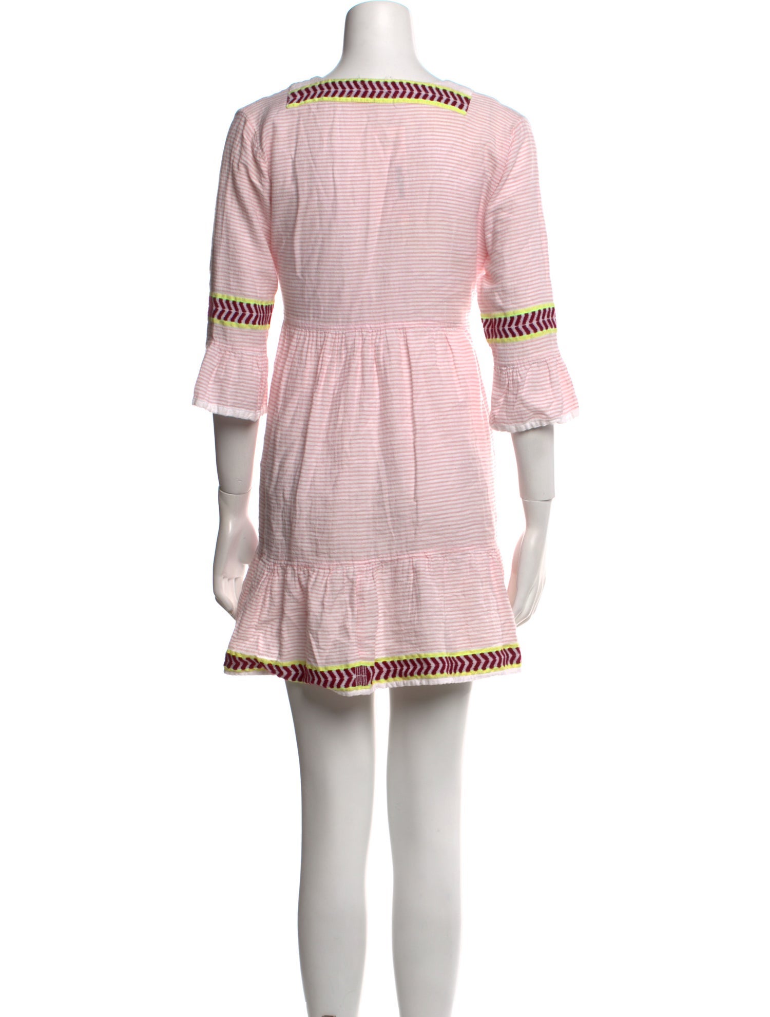 Lemlem Striped V-Neck Tunic