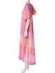 Lemlem Tie-Dye Print Long Dress