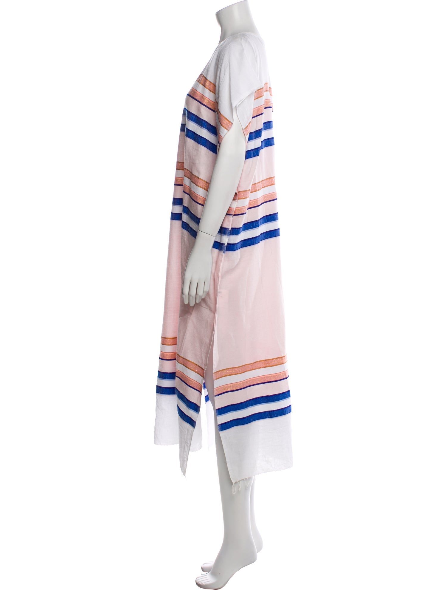 Lemlem Striped Glitter Accents Cover-Up