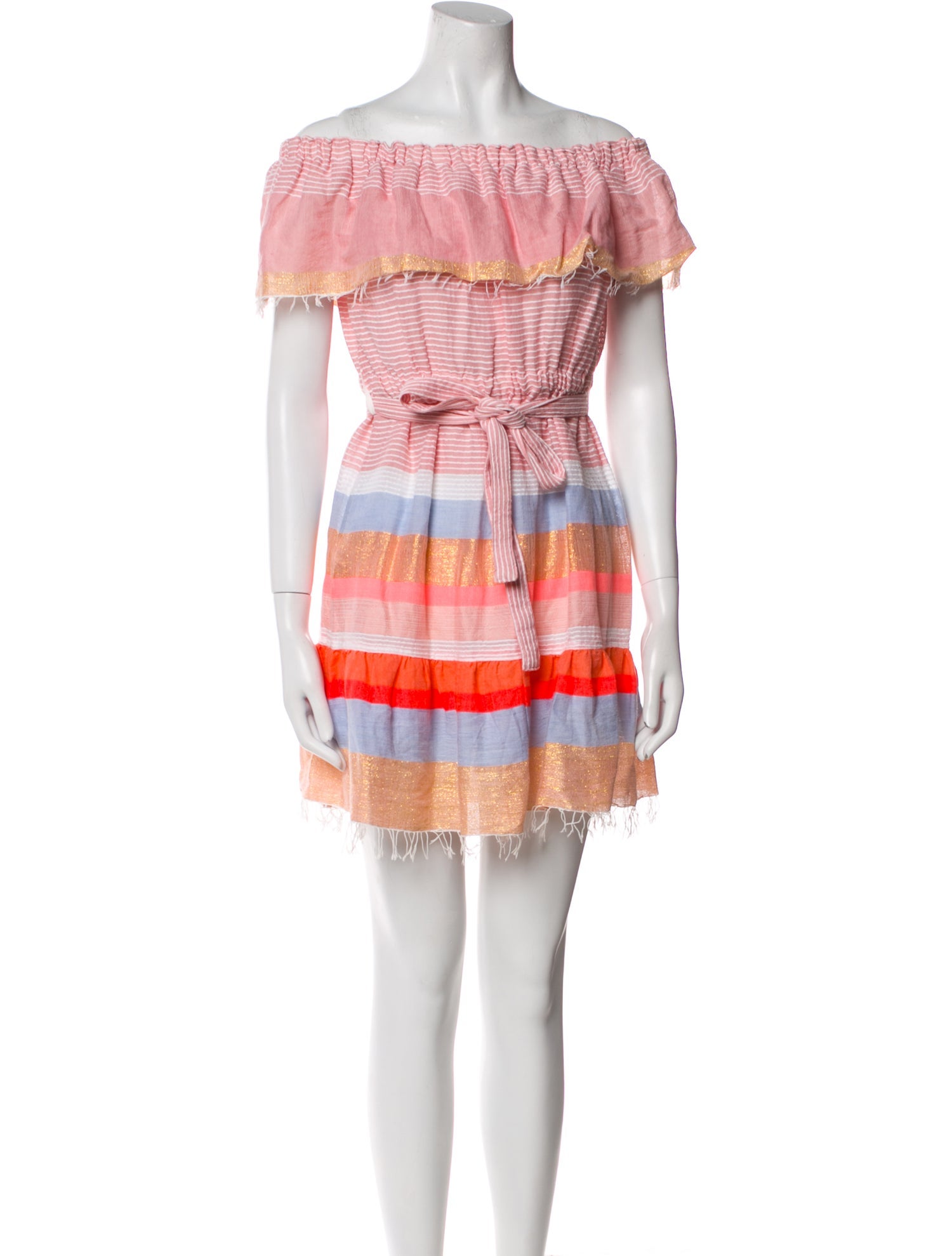 Lemlem Striped Mini Dress