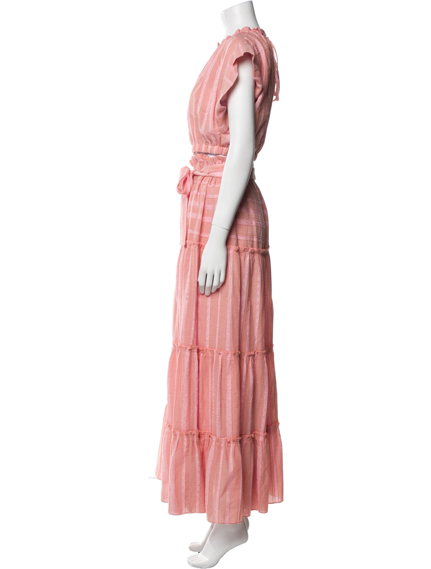 Lemlem Ruffle Embellishment Skirt Set