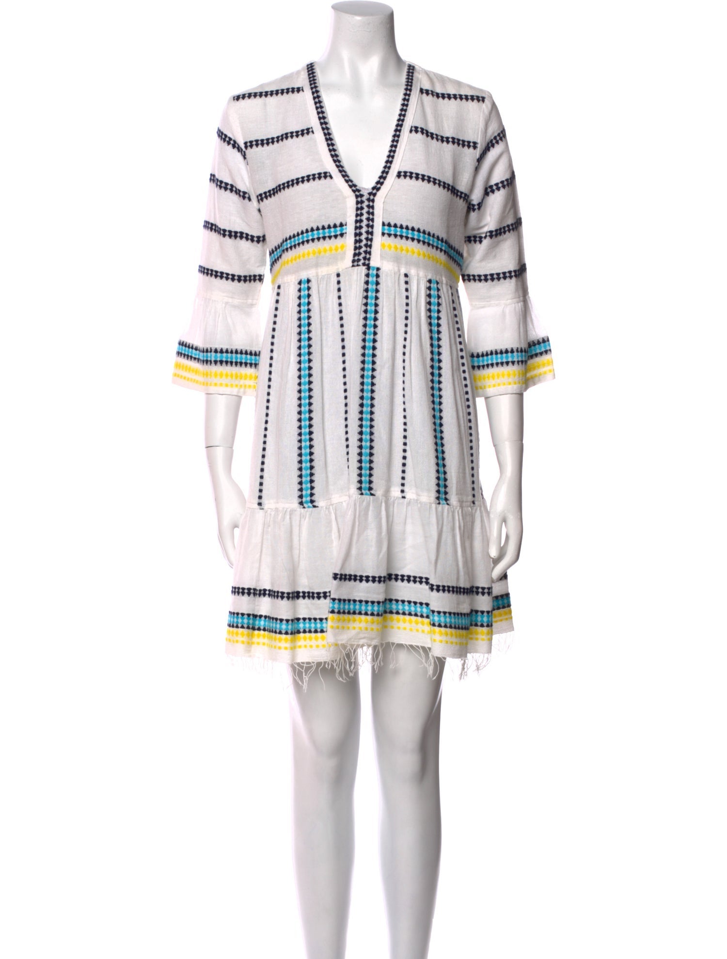 Lemlem Striped Mini Dress