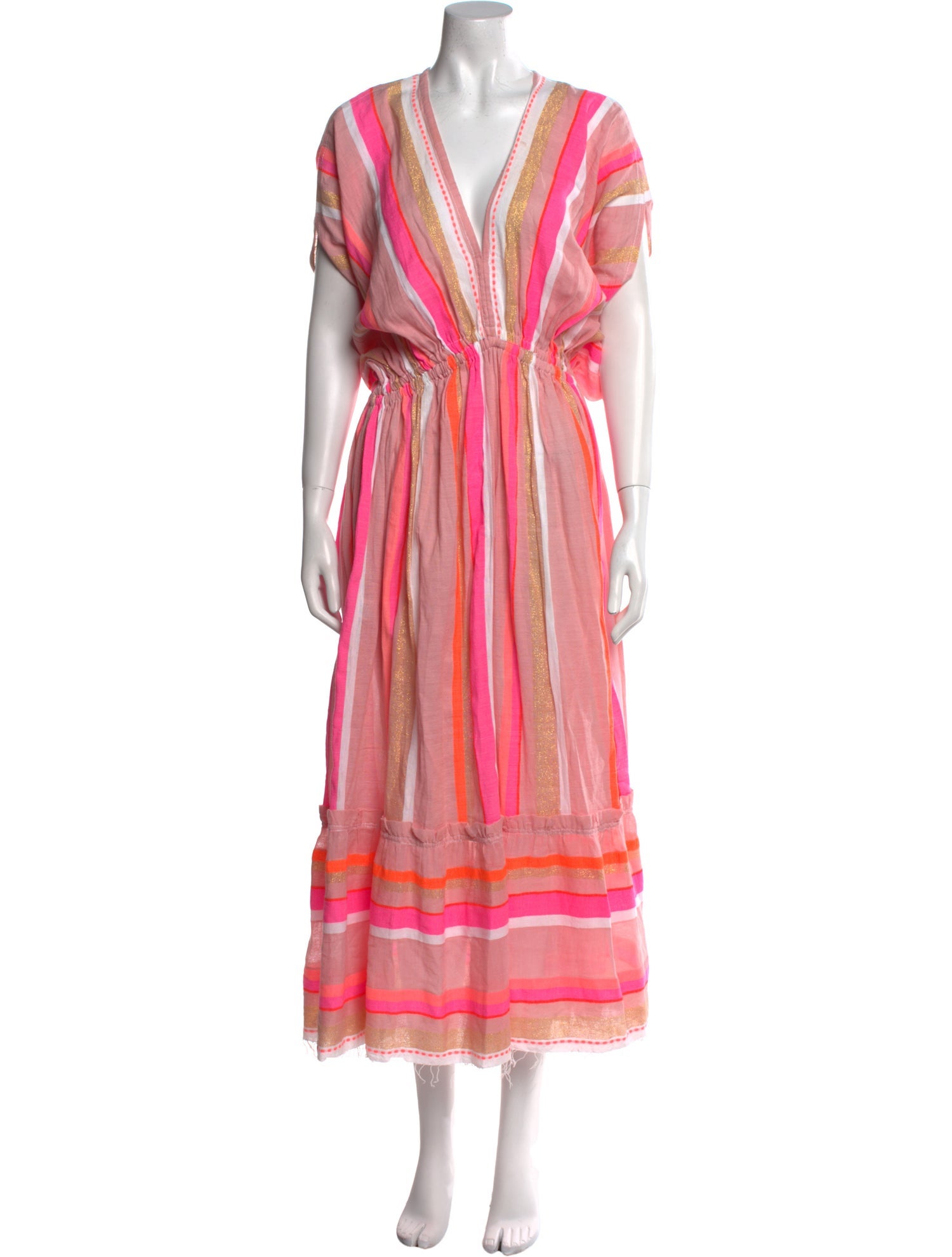 Lemlem Striped Long Dress