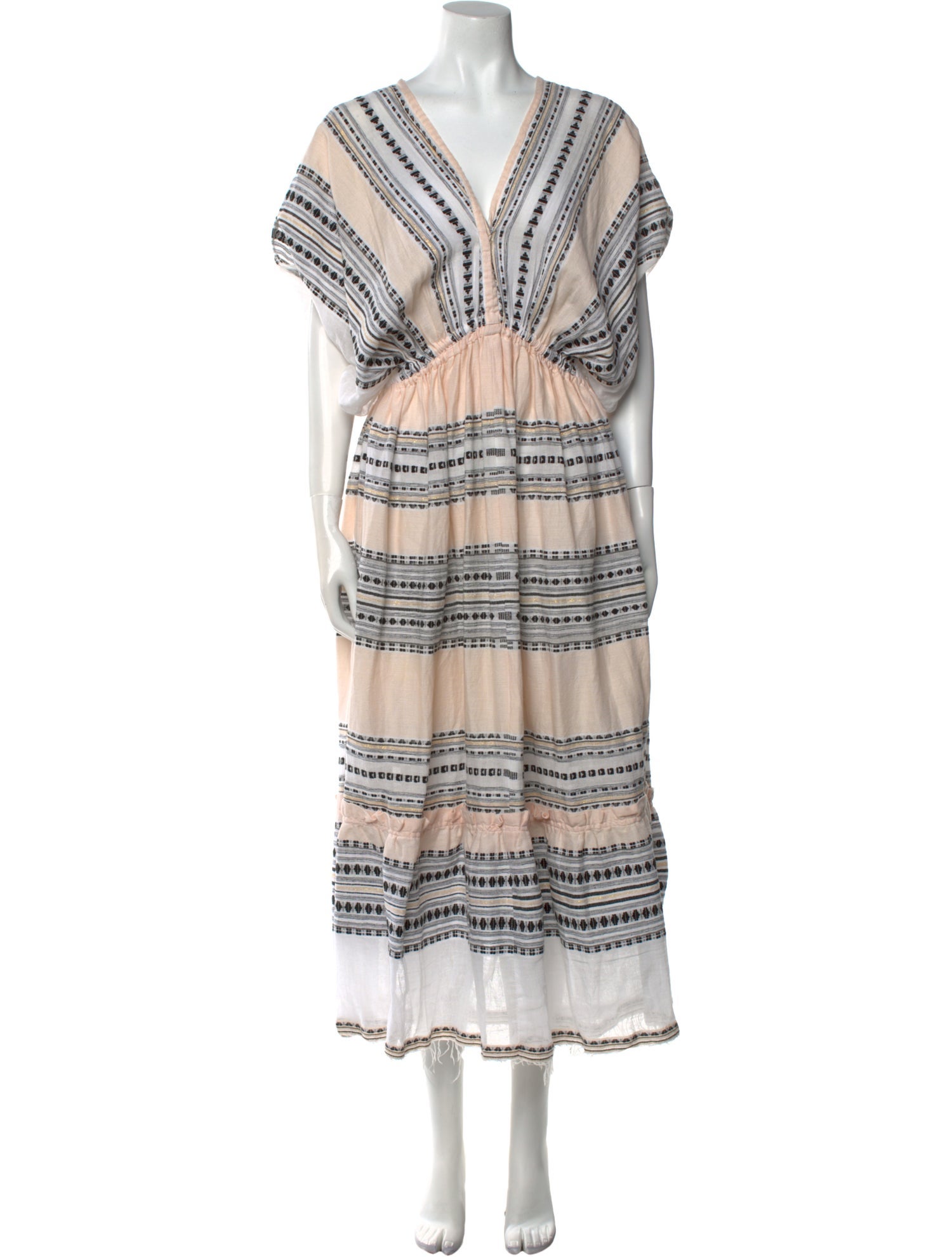 Lemlem Striped Long Dress