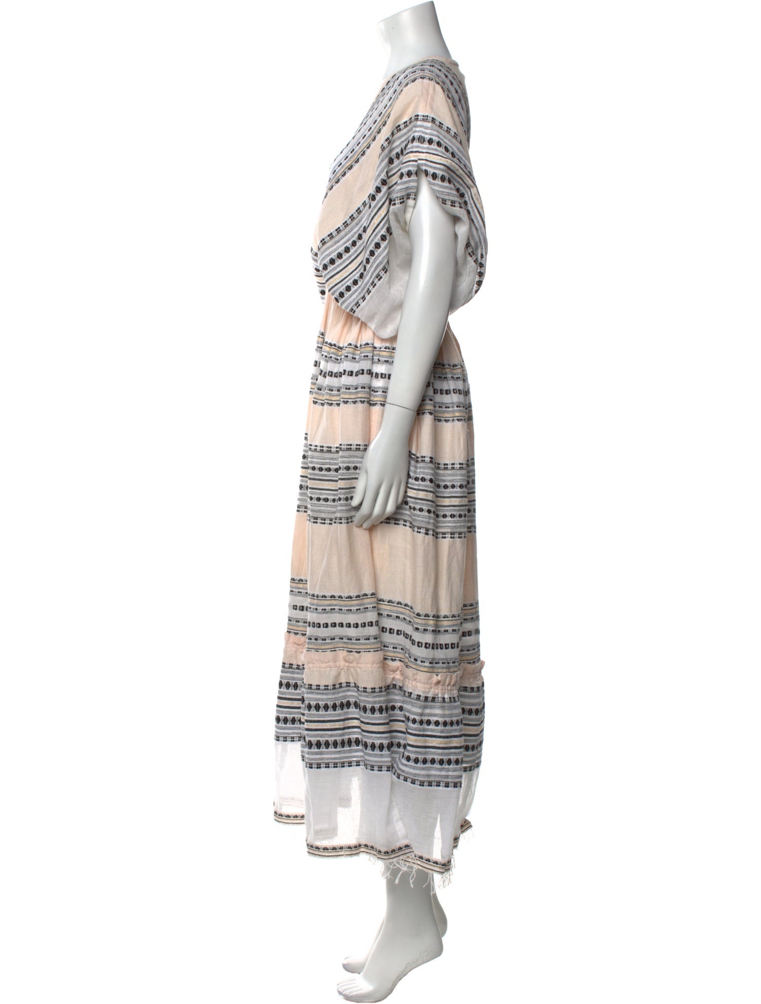 Lemlem Striped Long Dress