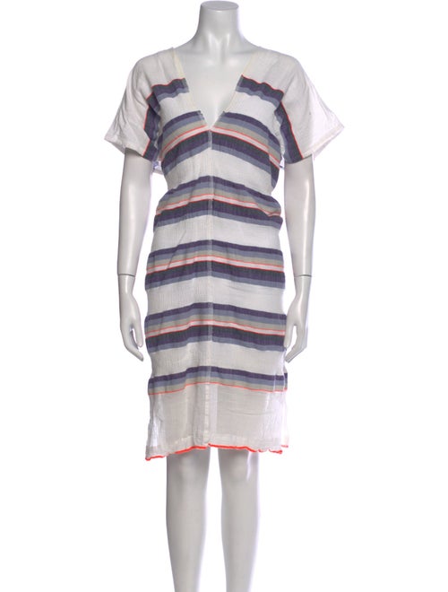 Lemlem Striped Midi Length Dress