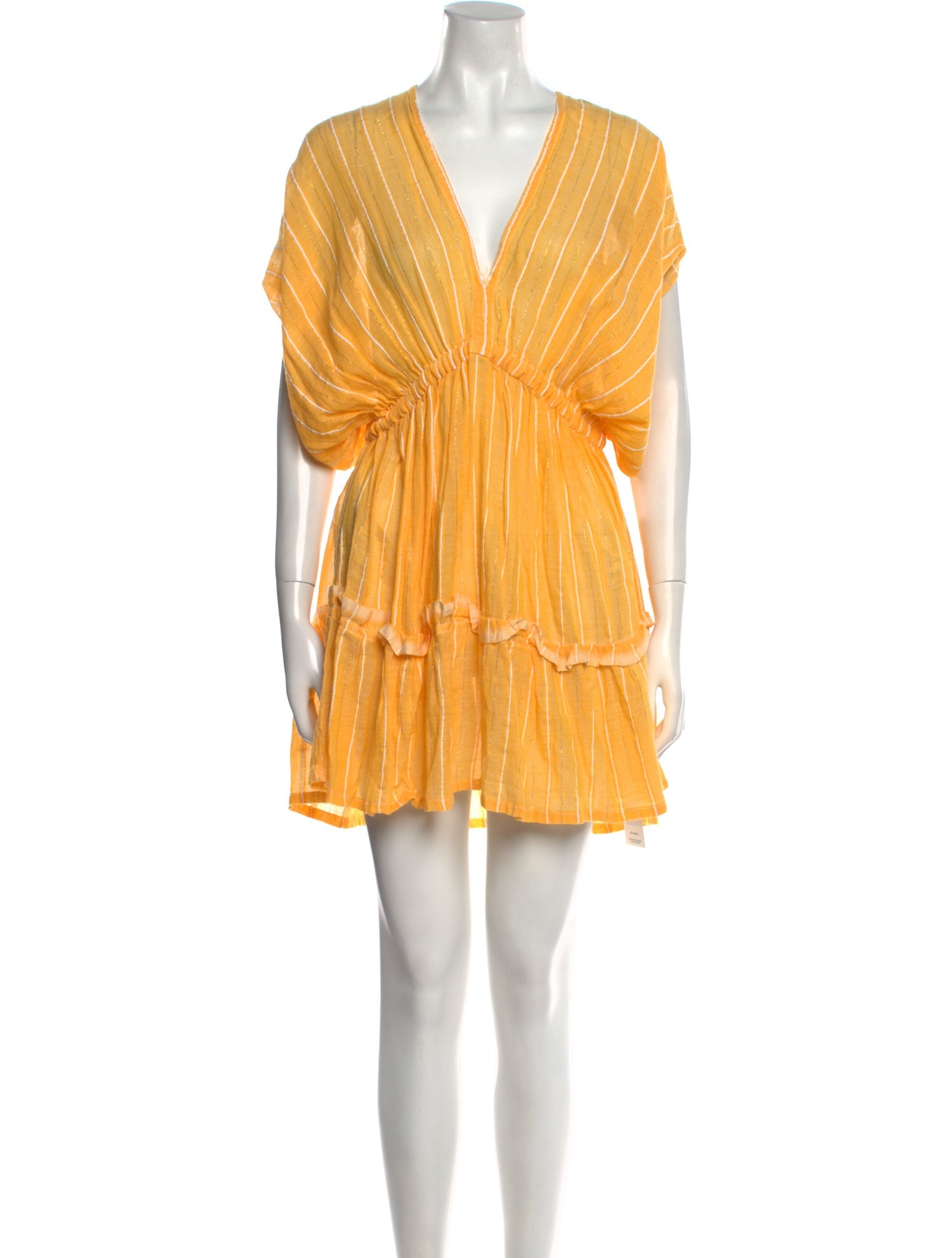 Lemlem V-Neck Mini Dress