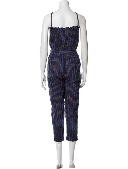 Lemlem Striped Square Neckline Jumpsuit