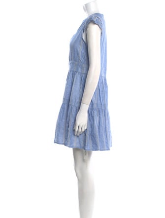 Lemlem V-Neck Mini Dress