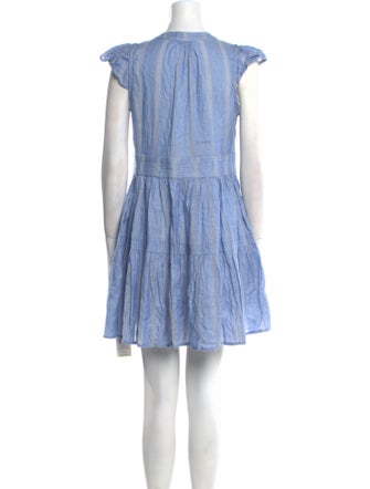 Lemlem V-Neck Mini Dress