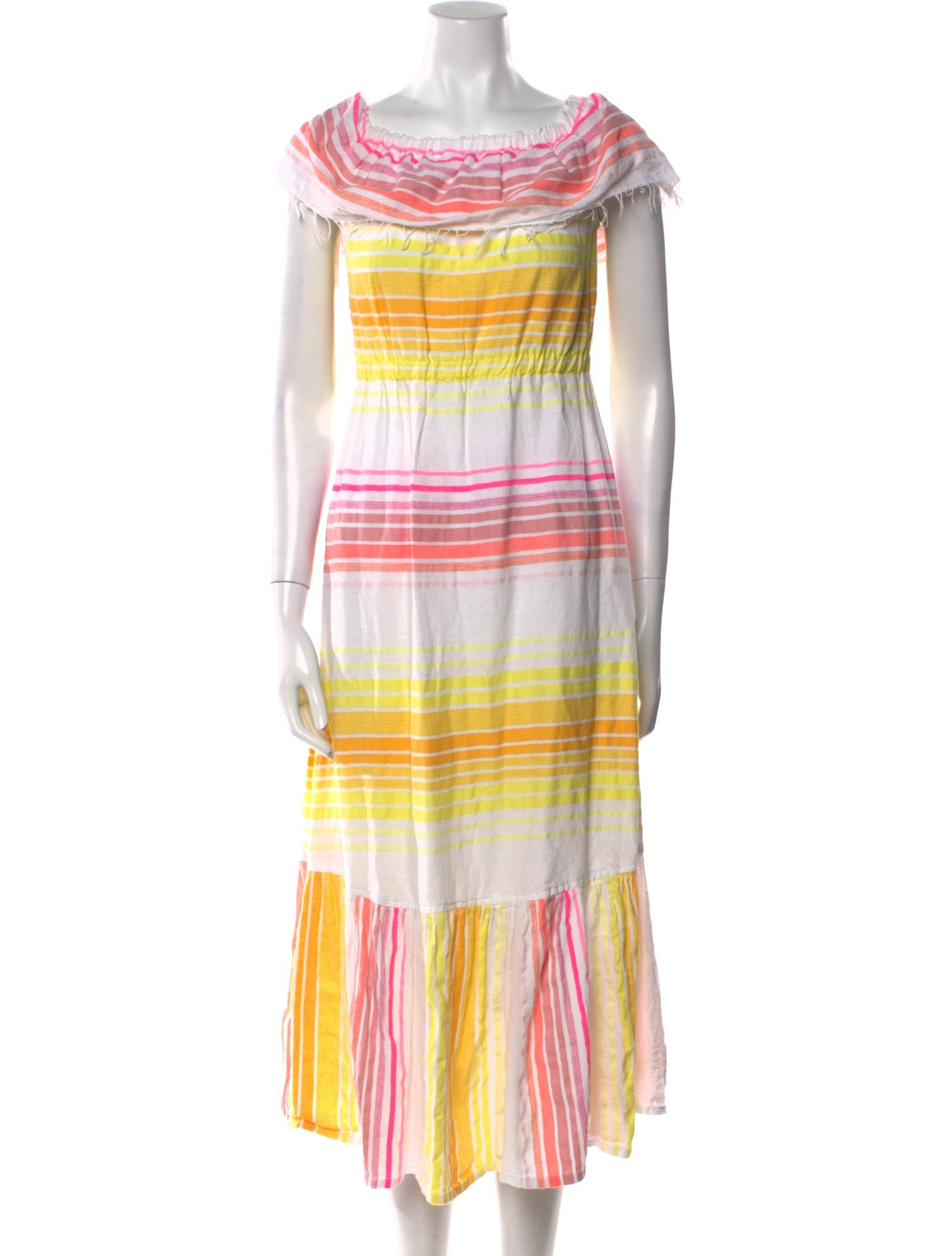 Lemlem Striped Long Dress