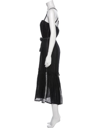 Lemlem Square Neckline Long Dress