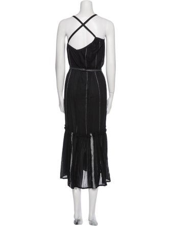 Lemlem Square Neckline Long Dress