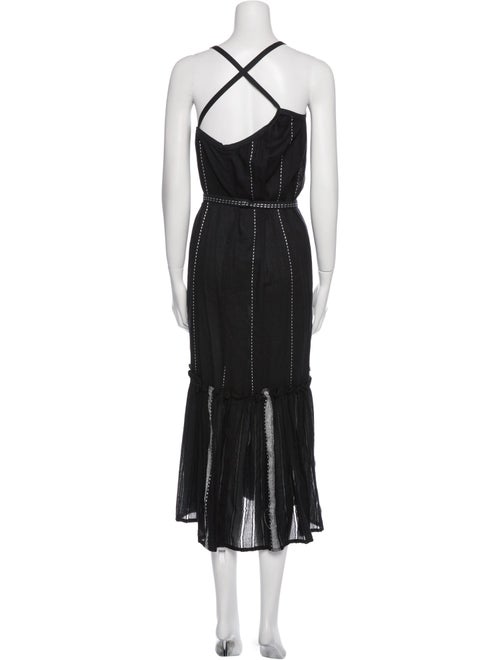 Lemlem Square Neckline Long Dress