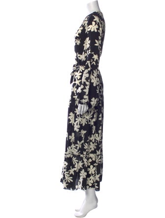 Lemlem Floral Print Long Dress