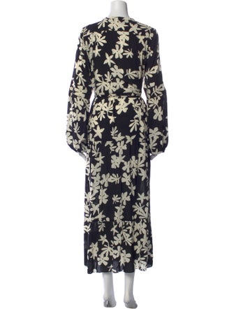 Lemlem Floral Print Long Dress