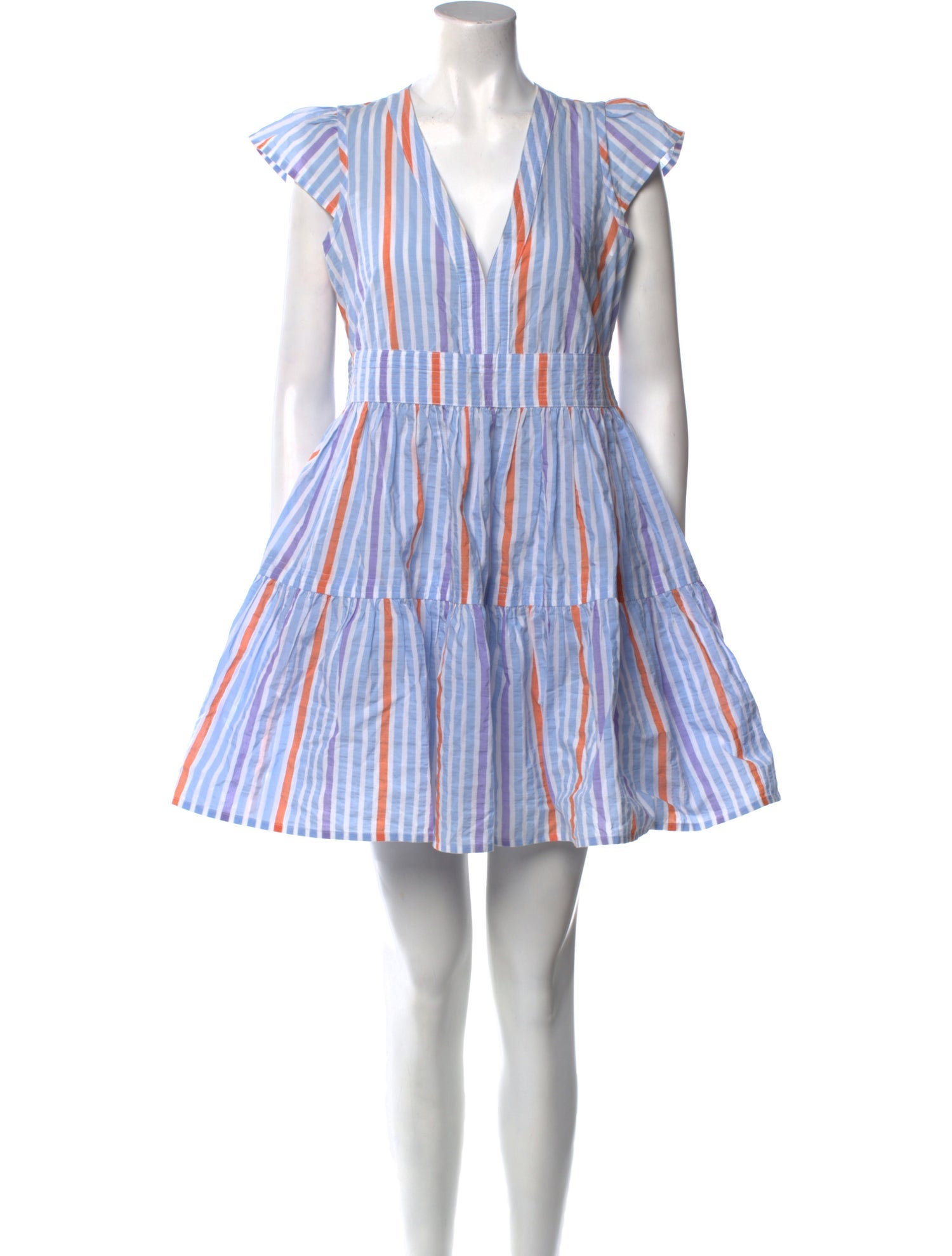 Lemlem Striped Mini Dress
