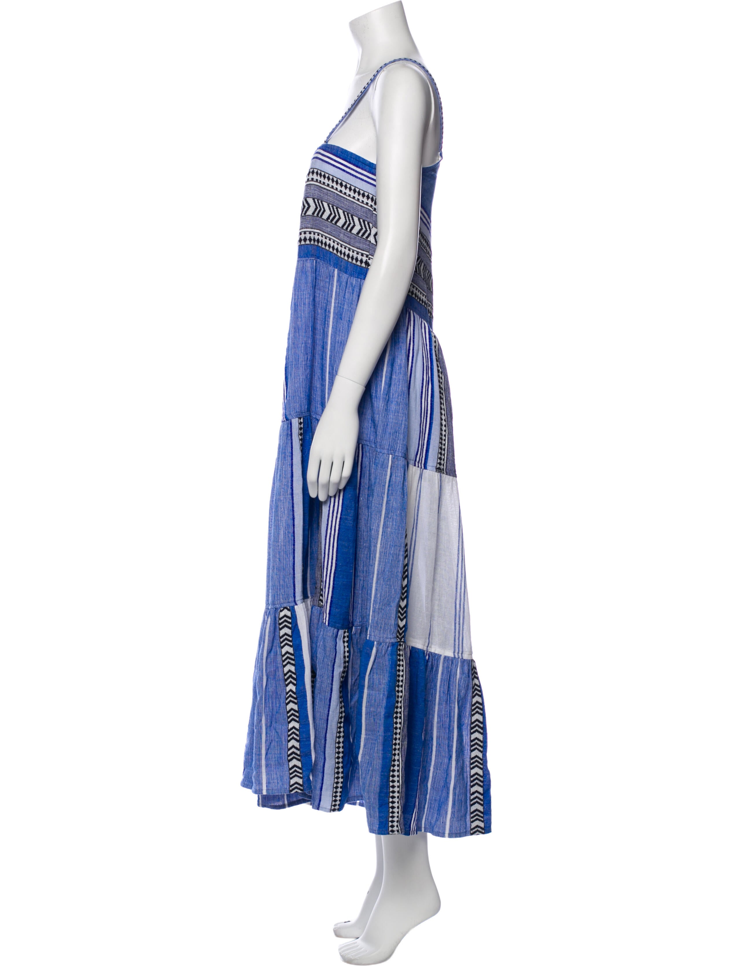 Lemlem Striped Midi Length Dress w/ Tags