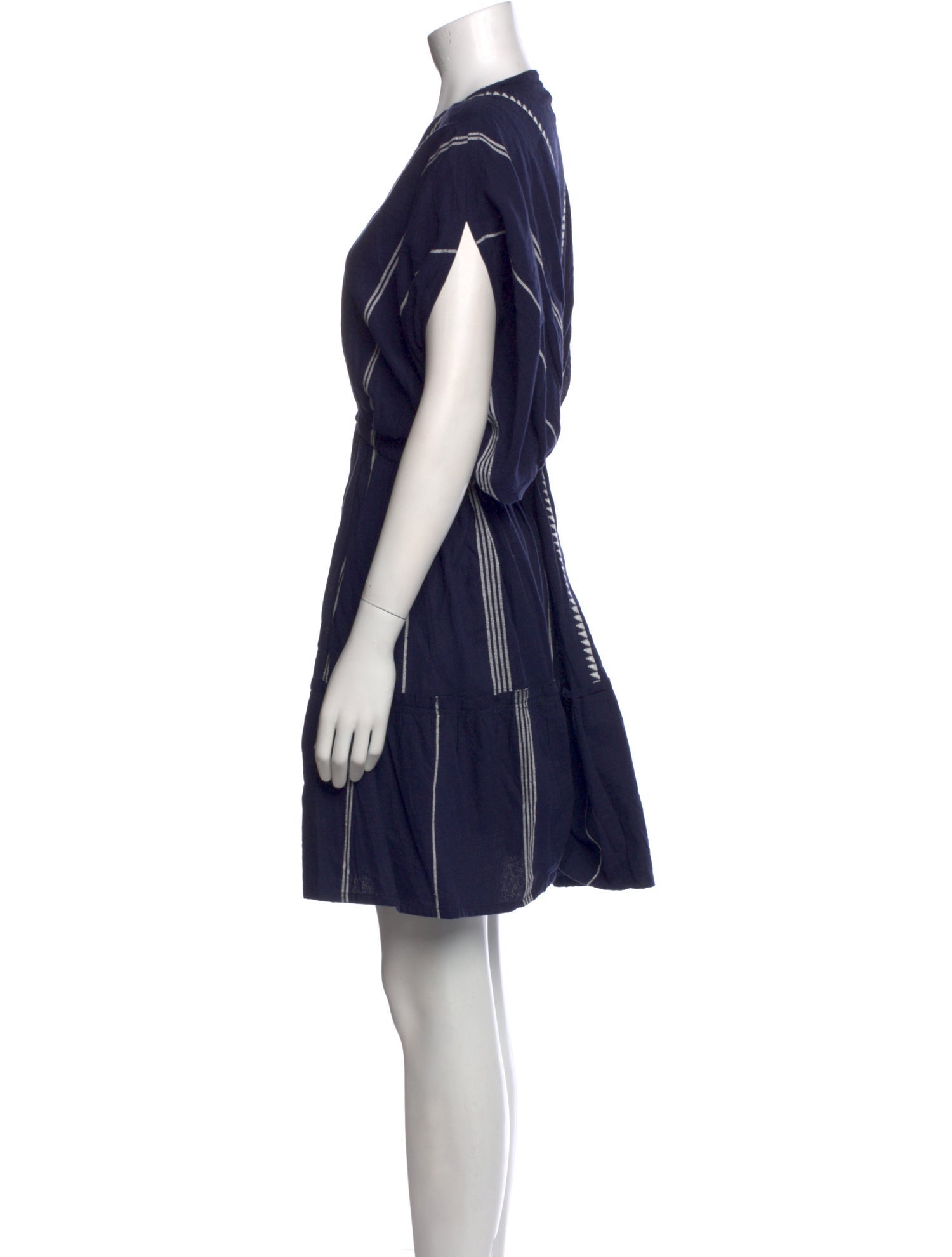 Lemlem V-Neck Mini Dress