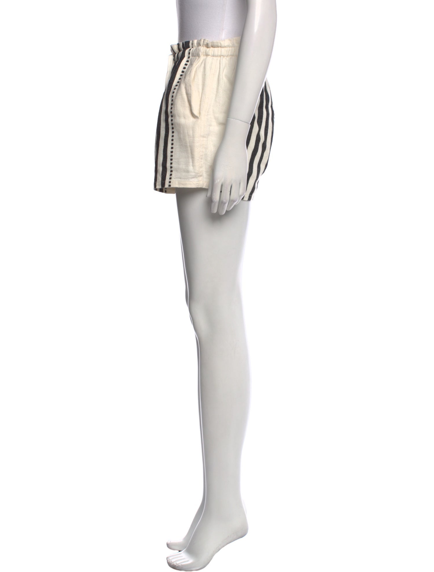 Lemlem Striped Mini Shorts