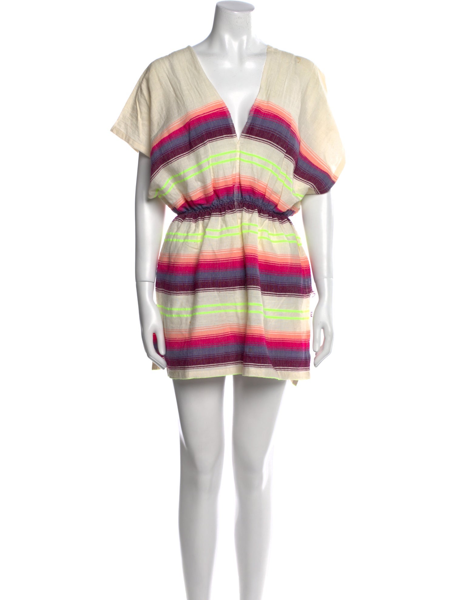 Lemlem Striped Mini Dress