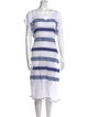 Lemlem Striped Knee-Length Dress