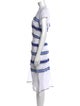 Lemlem Striped Knee-Length Dress