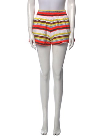 Lemlem Striped Mini Shorts