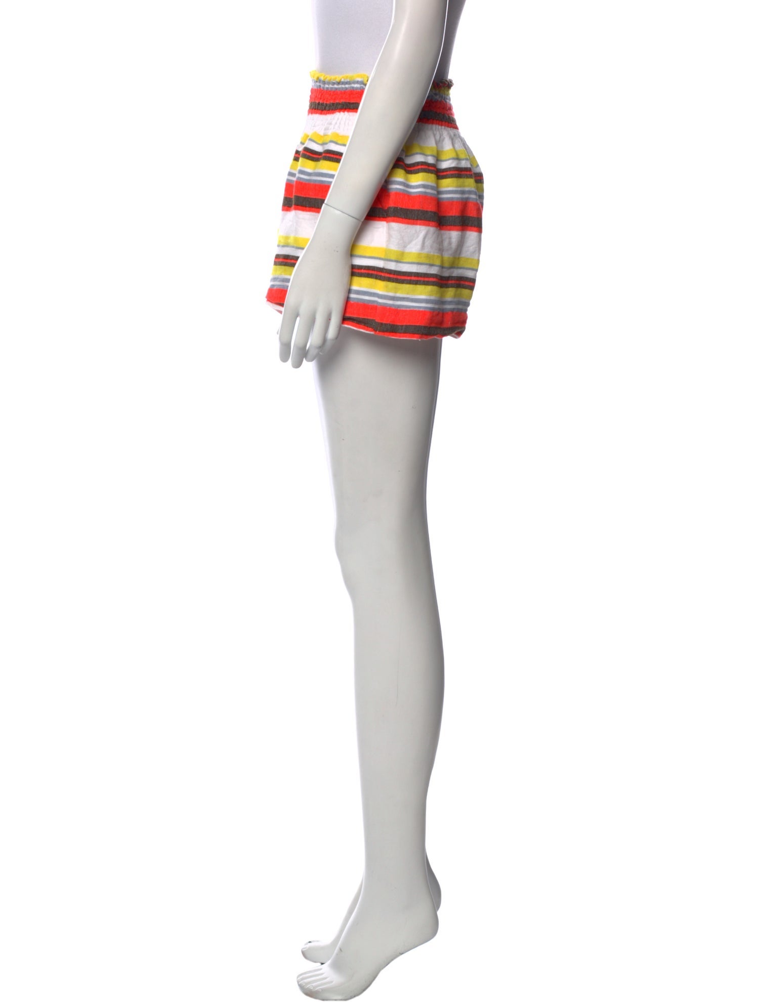 Lemlem Striped Mini Shorts