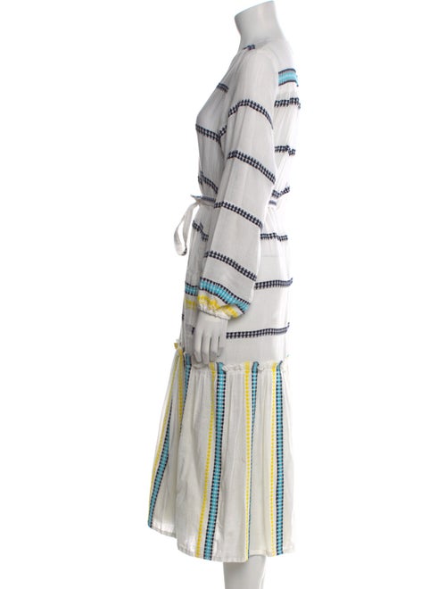 Lemlem Striped Midi Length Dress