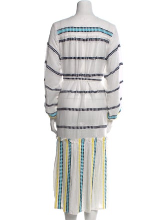 Lemlem Striped Midi Length Dress