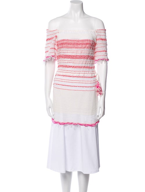 Lemlem Printed Off-The-Shoulder Tunic