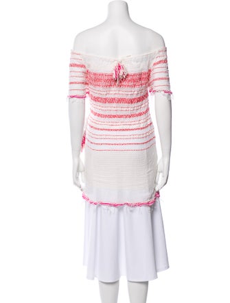 Lemlem Printed Off-The-Shoulder Tunic