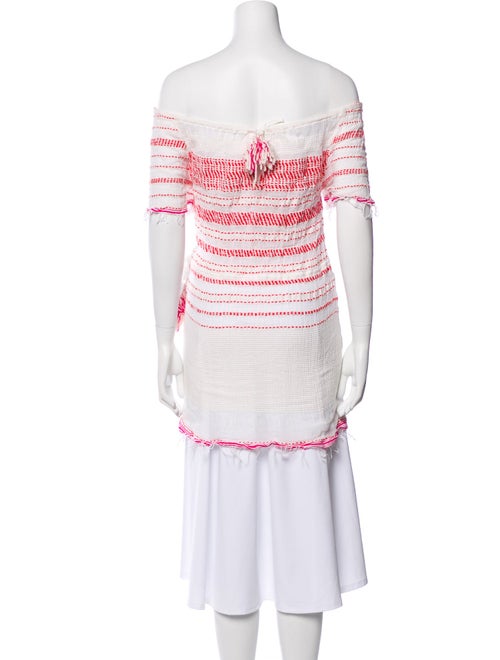 Lemlem Printed Off-The-Shoulder Tunic