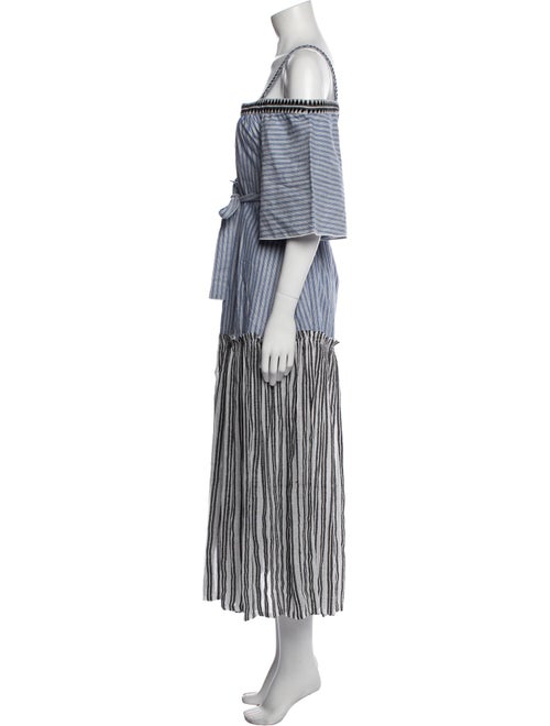 Lemlem Striped Midi Length Dress