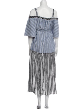 Lemlem Striped Midi Length Dress