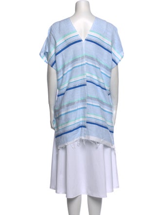 Lemlem Striped V-Neck Tunic