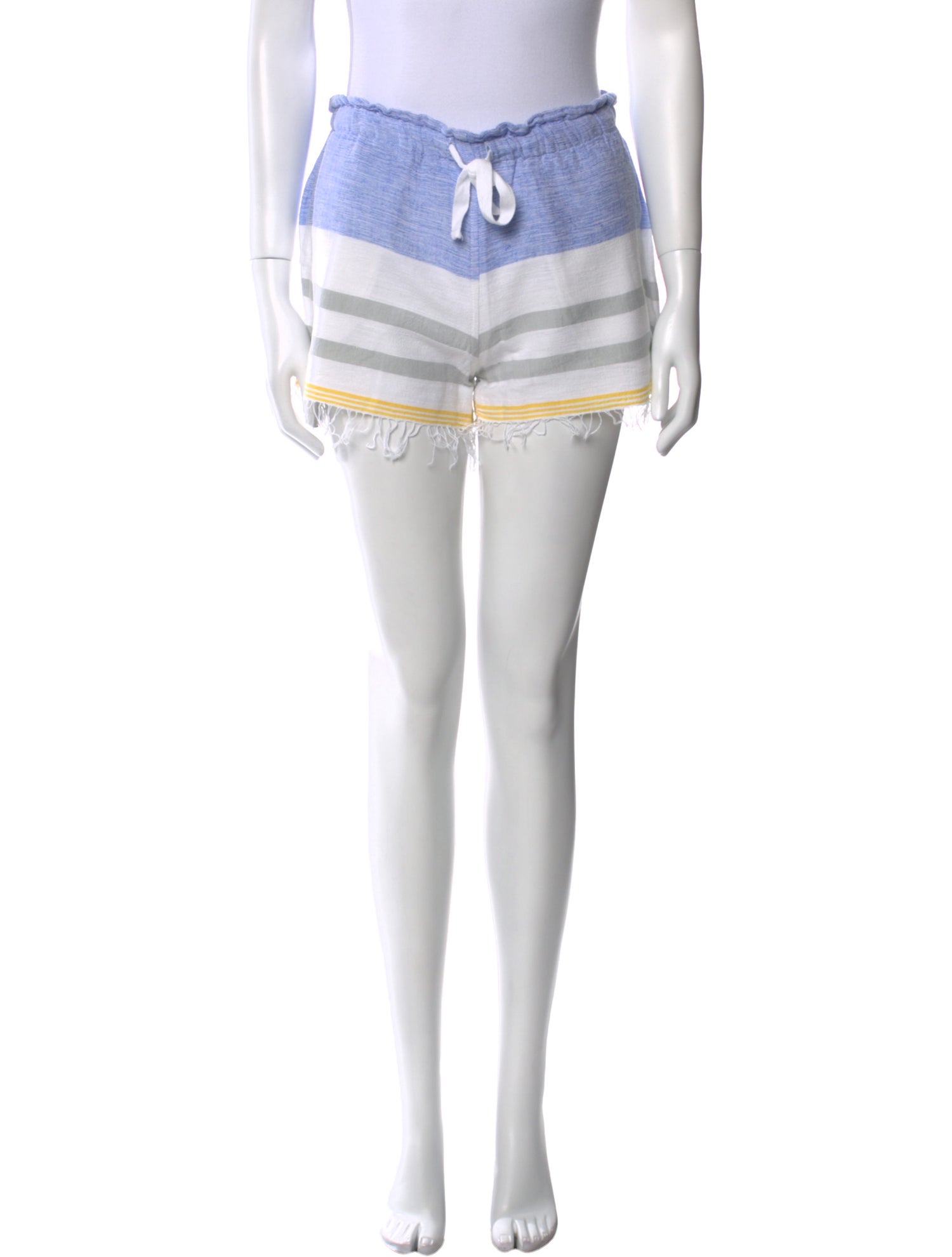 Lemlem Striped Mini Shorts