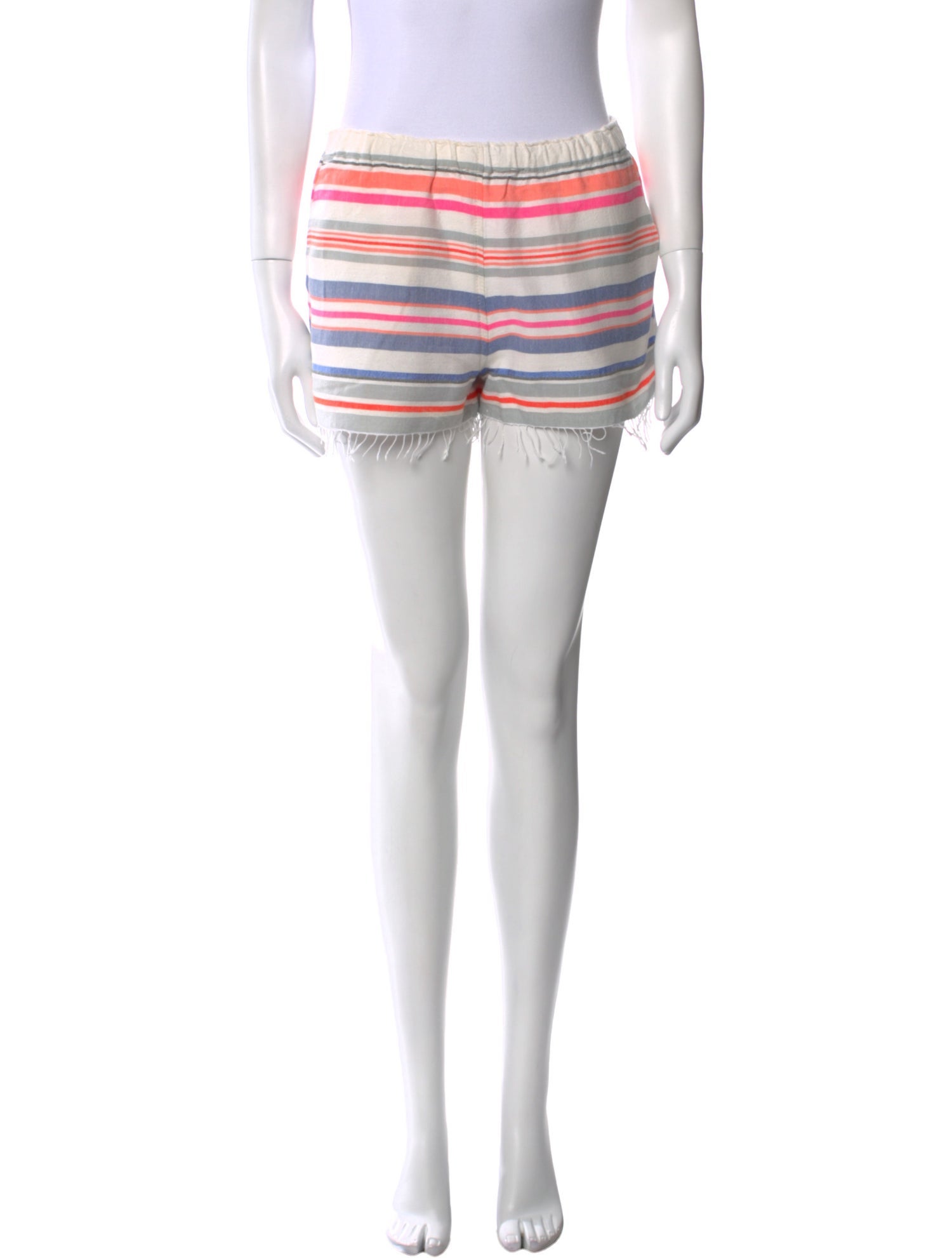 Lemlem Striped Mini Shorts