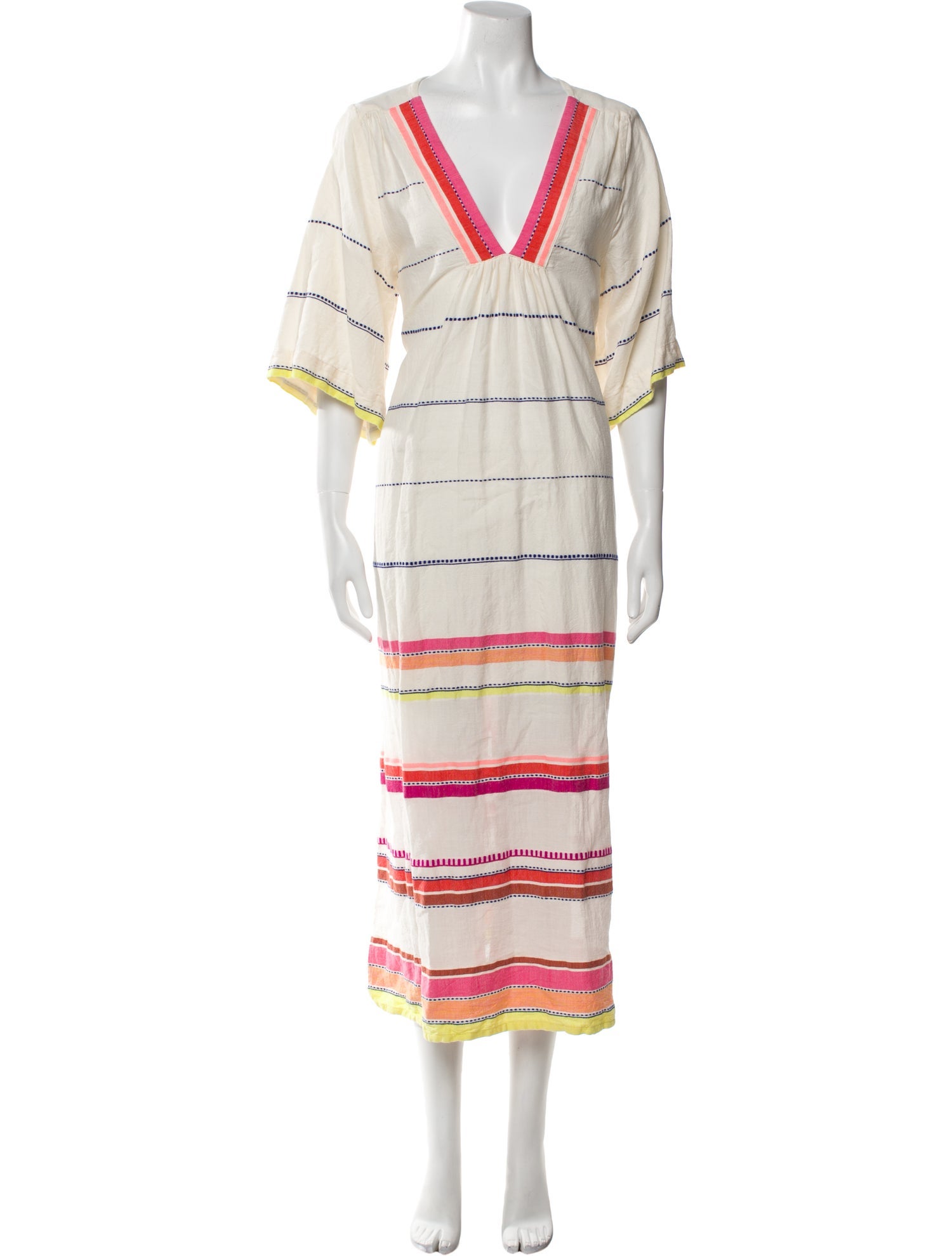 Lemlem Striped Long Dress