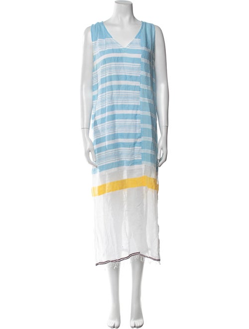 Lemlem Striped Midi Length Dress