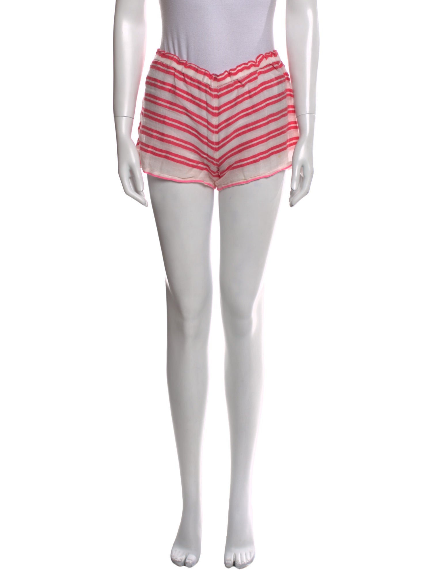 Lemlem Striped Mini Shorts